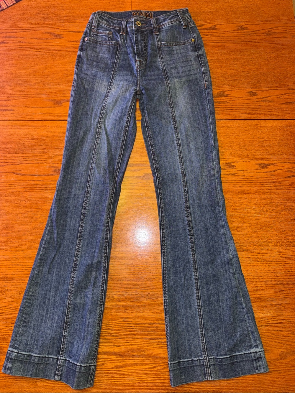 Rock And Roll Cowgirl Denim Trousers 26